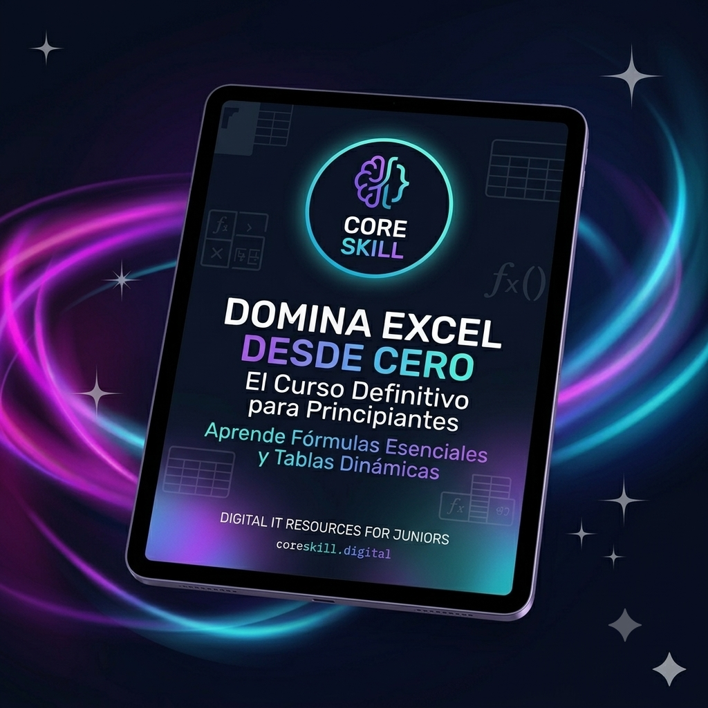 Guía Excel Desde Cero: Domina Fórmulas Esenciales y Tablas Dinámicas